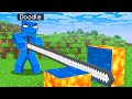 Minecraft But You Can Cut Open Any Block
