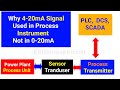 Why we Use 4-20mA Signal in Instruments Not in 0-20mA | Why Instruments signal Used 4-20mA in Hindi