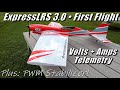 Express LRS [ELRS] 3.0-RC2 Matek Crossfire to PWM First Flight
