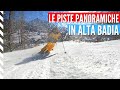 Skiing along the Alta Badia Dolomites most scenic ski routes and slopes