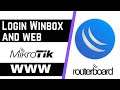 How to login Mikrotik Router via Winbox and Web interface | set identiy | set IP on interface