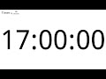 17 Hour Countdown Timer