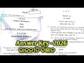 Plus two political science answer key 2026 || Plus two pol sc answer key 2026