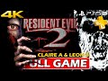 RESIDENT EVIL 2 (PS5 PRO) PS+ Classic Gameplay Walkthrough FULL GAME - CLAIRE A \u0026 LEON B (4K)