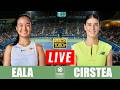 Alex Eala vs Sorana Cirstea LIVE DUBAI 2026