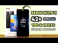 Redmi Note 11 Tips \u0026 Tricks | Redmi Note 11 Hidden Features 42+ Tips \u0026 Tricks in hindi