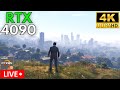 🔴 LIVE | Grand Theft Auto 5: RTX 4090 + Ryzen 9 5950X | 4K | Ultra Settings