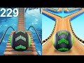 Going Balls Speedrun, Funny Fails Vs All Levels, Hard Levels Android, iOS Gameplay 229
