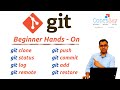 Git Commands - Beginners hands on git status git clone git commit git push git log git add and more