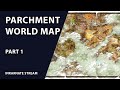 Parchment World Map Part 1 | Inkarnate Stream