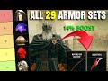 ALL 29 DLC Special Effect Armor Ranked! Elden Ring: Shadow of the Erdtree