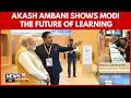 India AI Summit: Jio Shiksha AI Classroom | Akash Ambani Shows Modi Future of EdTech In India | 4K