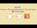 5.Source Transformation Technique | DC circuits | BEE | BEEE | JNTU | Autonomous