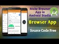 How to Create Web Browser app in Android studio