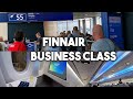 Finnair A350 Business Class Flight Helsinki to Bangkok