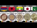 50 Currency Coins from Different Countries