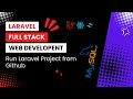 Laravel Project Run from Github