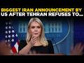 LIVE: Trump's Secy Karoline Leavitt Makes Big Announcemnt Amid Nuke Tiff | ‘Since Iran Rejected…'