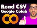 How to Read CSV files in Google Colab from Drive (from computer) (python pandas)