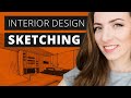 Interior Design Sketching - Complete Guide for Beginners and Pro's