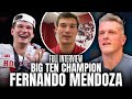Big Ten Champion Fernando Mendoza Full Interview on The Pat McAfee Show