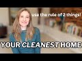 12 HABITS FOR AN ALWAYS SPOTLESS HOME 🏠