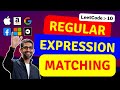 Regular Expression Matching: 10 - Dynamic Programming interview - google,apple,amazon,meta,microsoft
