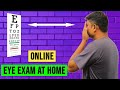 Online Eye Test | Eye Vision Test Online At Home | Om Talk