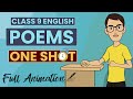 Class 9 English Poems One Shot | Full Chapter Revision in One Video