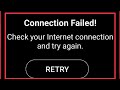 Snapchat Fix Connection Failed | Check Internet connection and try again problem solve in Snapchat