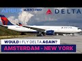 Flying HIGH on Delta's Brand-New Airbus A330-900neo from Amsterdam to New York!