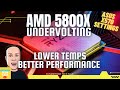 Ryzen 5800x Undervolt Bios Settings