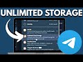 How to Access Unlimited Cloud Storage on Telegram [UPDATED]