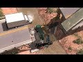 Collapsing Bridge Pileup Crashes 11 | BeamNG.drive