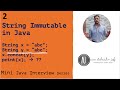 String Immutable In Java Interview Question