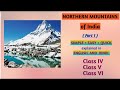 The Northern Mountains Of India in English and Hindi - Part 1