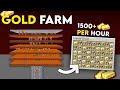 Easy Gold Farm Minecraft Java 26.1 (1.21+) | 1500+ Gold Ingots/Hour!