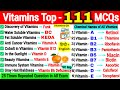 Vitamins Gk Questions in English | Vitamins Detail Video | Science Biology important Questions