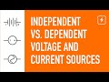 Independent versus Dependent Voltage and Current Sources | Basic Circuits | Electronics Tutorials