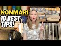 10 KONMARI METHOD Home Organization Tips Too Good to Ignore