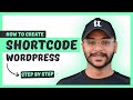How to Add ShortCode in WordPress with Code  [SHORTCODE]