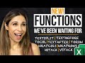 Breaking News! We FINALLY get the New Excel functions we've been Wanting!