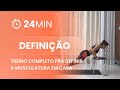 Treino COMPLETO pra definir a musculatura sem peso e sem equipamento em casa- Carol Borba