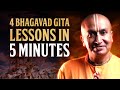 भगवान कृष्ण के 4 ULTIMATE LIFE LESSONS | गीता का ज्ञान | Gauranga Das Hindi