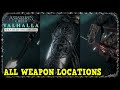 All Weapon Locations and Showcase in Wrath of the Druids (Gae Bolg, Shields, Great Sword)