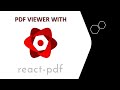 How to create a PDF Viewer with React-PDF