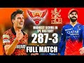 RCB vs SRH – 287/3 | Highest Score in IPL History | Match Highlights | IPL Best Matches
