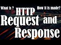 What is HTTP Request | What is HTTP Response | HTTP Headers | HTTP Methods | HTTP Status Codes