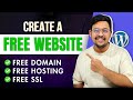 How to Create FREE Wordpress Website with Free Domain and Hosting | Hindi | 2025