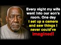 My wife sneaked into our son’s room every night. I set up a hidden camera.